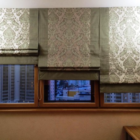 Купить готовые римские шторы в СПб - заказать пошив римских штор