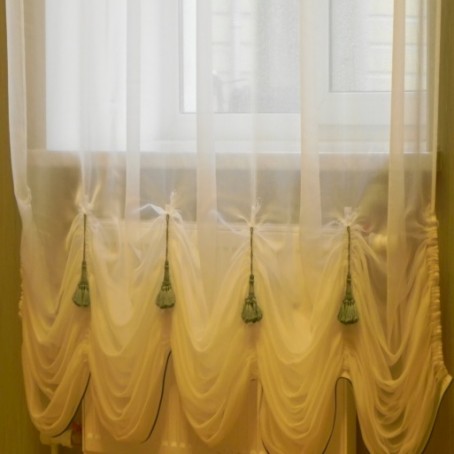 Купить готовые французские шторы для кухни, спальни или кабинета