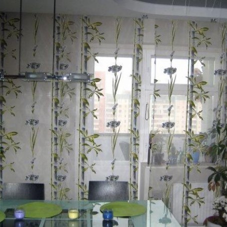 Купить японские стеновые панели шторы в СПб
